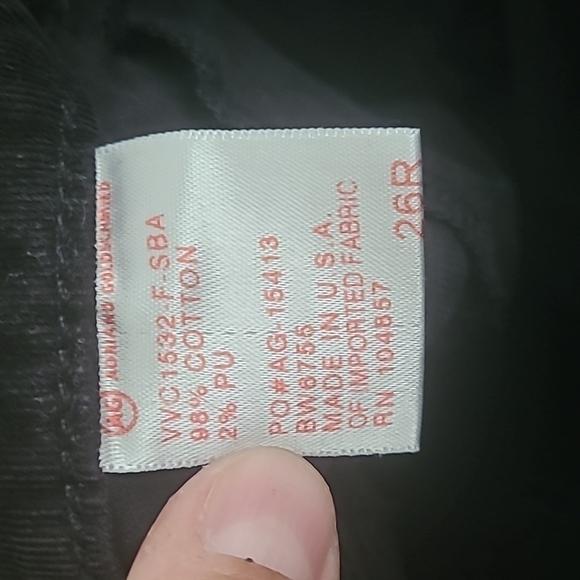 AG Adriano Goldschmied The Jegging Super Skinny Fit in black Size 26 R - Picture 10 of 12